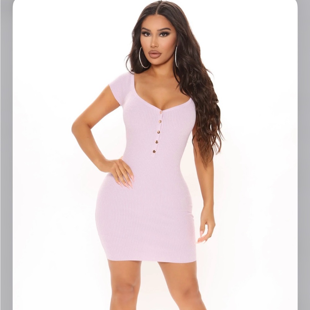 Fashion Nova Pink Mini Dress - Picture 1 of 2